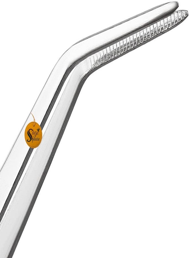 Sage Square Aquarium Straight Tweezer, Stainless Steel, Aquascape Tools, Feeding Tongs, Rust-Resistant, Corrosion-Resistant, Durable, Non-Slip Design,Polished, Shiny (38cm) - Image 3